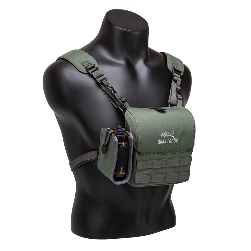 Elastic Control Fernglastasche Harness Bag Pack (Grün)